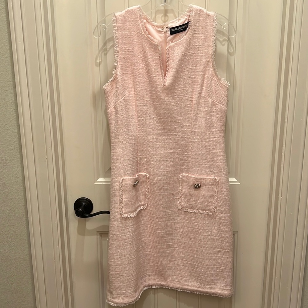 Karl Lagerfeld tweed dress